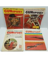 Vtg Gun Sport Magazine Lot of 4 1960 Rifles Firearms Confederate Union C... - £21.25 GBP