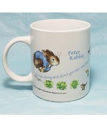 Peter Rabbit &quot;don&#39;t get into mischief&quot; Cocoa coffee tea mug - £6.20 GBP