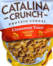 Catalina Crunch Protein Cereal Cinnamon Toast No Artificial Flavors 24Oz... - $20.15