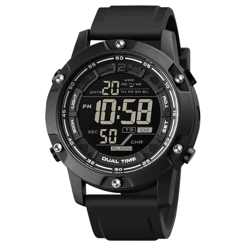 1762 Mens Digital Movement LED Light Countdown Wristwatch Clock relogio ... - $19.85