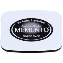 Tsukineko Memento Dye Ink Pad-Tuxedo, 7 x 2 cm - £12.78 GBP