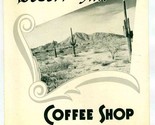 Desert Inn Coffee Shop Menu West Van Buren Phoenix Arizona 1950&#39;s - $44.51
