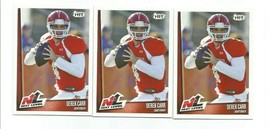 Three (3) Derek Carr (Oakland) 2014 Sage Hit PRE-ROOKIE Cards #59 - £6.14 GBP