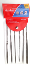 Crescent / Nicholson 42030L 6 Piece Miniature Hobby File Set 5-1/2&quot; - £23.58 GBP