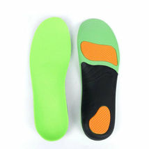 Green Orthotic Shoe Insoles Inserts Flat Feet High Arch Plantar Fasciiti... - £10.44 GBP