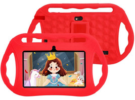 V88 KID TABLET 2gb 32gb 7&quot; Quad Core Parental Control Google Play Android Red - £75.84 GBP