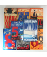 Lot of 8 Hardback Novels By James Patterson Women&#39;s Murder Club Series &amp;... - $363.45 MXN