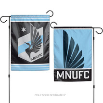 Minnesota United Flag 12x18 Garden Style 2 Sided Special Order - $809.73 MXN