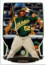 2013 Bowman Yoenis Cespedes #194 Oakland Athletics - $2.56