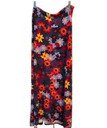 NEW LuLaRoe Large Bright Floral Slinky Maxi Skirt/Strapless Dress - $42.56