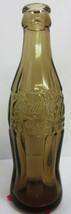 Coca-Cola 6 oz Amber Glass Bottle Pat D Circa 1949 - $249.00