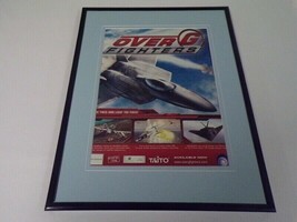 Over G Fighters 2006 XBox Framed 11x14 ORIGINAL Vintage Advertisement - £27.16 GBP