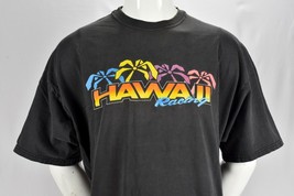 Vintage Hawaii Racing Double Sided Graphic Print T Shirt 2XL - £19.39 GBP