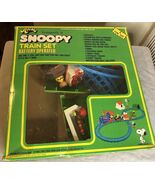 Vintage Aviva 1977 Peanuts Snoopy Ville Snoopy Express Train Set Tested ... - $29.30 CAD