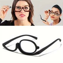 Flip Down Magnifying Makeup Glasses for Precise Application - £11.76 GBP