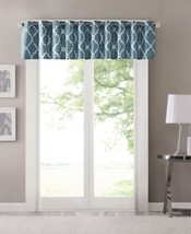 Madison Park Saratoga 50 x 18 Inches Window Valance Size 50 X 18 Color Blue - $23.52