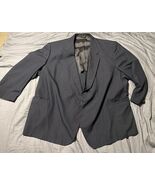 John Weitz USA Pinstripe Suit Jacket &amp; Pants 60 Chest 64W Big Size Made ... - €85,28 EUR