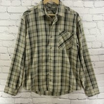 REI Button Down Shirt Mens Sz M Long Sleeve Plaid - $19.79