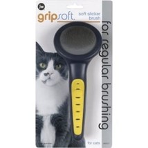 JW Gripsoft Cat Slicker Brush for pets with sensitive skin and fine, sil... - $12.86