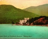Bannerman Island Breakneck Mountain NY Hudson River Day Line Albertype P... - $11.83