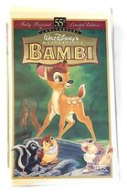 Walt Disneys Bambi Masterpiece 55th Anniversary Limited Edition VHS Tape... - $6.45