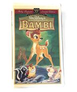 Walt Disneys Bambi Masterpiece 55th Anniversary Limited Edition VHS Tape... - $6.45