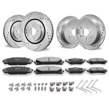 VEVOR Drilled Slotted Front&Rear Brake Rotors Pads for Toyota Sienna Highlander - $279.99