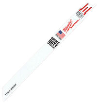 Milwaukee Double Duty 9" Bi-Metal Thin Kerf Reciprocating Saw Blade 18 T... - $19.95