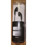 New Magnavox Earphones Earbuds Clear Sound Silicon Comfort Band 13mm driver - $5.88