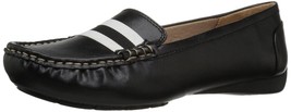LifeStride Women&#39;s Vila Driving Style Loafer Black Size 6M US - £19.11 GBP