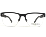 Dolce &amp; Gabbana Eyeglasses Frames DG 1272 1274 Brown Rubber Skin 53-18-145 - $116.86