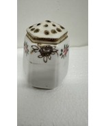 Antique Hand Painted Nippon Salt/Pepper/Sugar Shaker - Floral /Gilded - £11.61 GBP