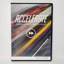Accelerate God&#39;s Plan to Go Further, Faster DVD Set by Joel Osteen (devotional)  - £6.96 GBP