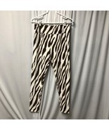 LuLaRoe Zebra Print Leggings Womens Tall Curvy Brown White Stretchy Soft... - $14.70