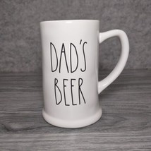 Rae Dunn Artisan Collection By Magenta &quot;Dad&#39;s Beer&quot; Ceramic Tall Mug Stein - £9.32 GBP