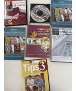 LOT OF 7 QUILTING PATTERN CD&#39;S, MC CALLS, FONS&amp;PORTER, QUILTMAKERS, LEAR... - $18.66 CAD