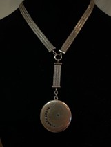 Vintage Victorian 12K Gold Filled Enamel Locket Necklace - £254.48 GBP