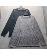 Lot of 2 Liberty Pro Shirt Mens XL Multi Long Sleeve Stretch Crew Neck P... - $20.29