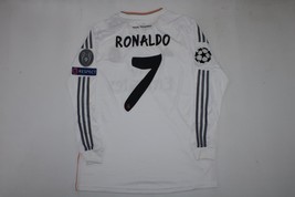 real madrid jersey 2013 2014 shirt cristiano ronaldo champions leaggue final  - £58.92 GBP