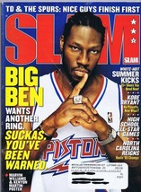 ORIGINAL Vintage June 2005 Slam Magazine #89 Ben Wallace Kobe Bryant Tim Duncan - £27.58 GBP
