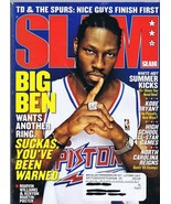 ORIGINAL Vintage June 2005 Slam Magazine #89 Ben Wallace Kobe Bryant Tim... - £27.17 GBP