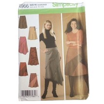 Simplicity 4966 Pattern Misses Skirts Two Lengths Hemline Variations R5 ... - £3.75 GBP