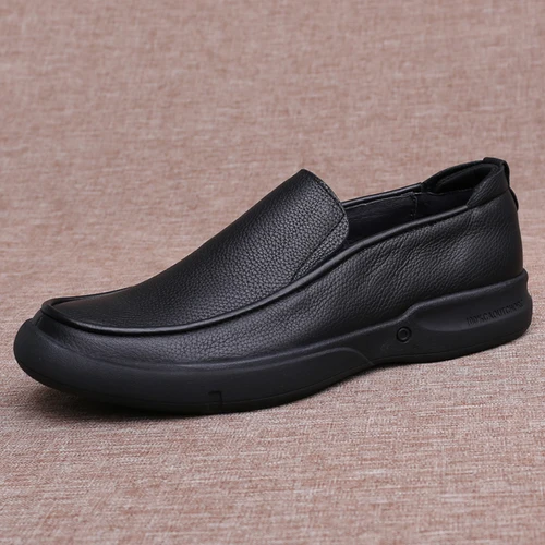 N s genuine leather shoes british style leisure loafer shoes soft bottom wear resistant thumb200