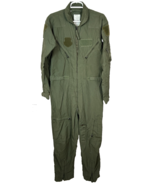 U.S. Military Flight Suit Flyer Mens Summer CWU 27/P Aramid Coveralls Sz... - $74.25