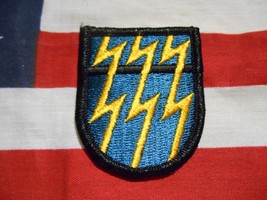 Us Army 12TH Special Forces Group Airborne Beret Flash Patch - £5.57 GBP