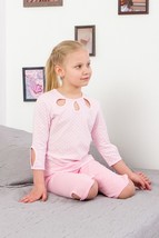 Pajama Set (Girls), Any season,  Nosi svoe 6078-002 (lystochky-rozhevyj) - $329.19 MXN+