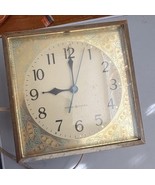 Vintage mid century General Electric wall clock 2131 WORKS - $296.22 MXN