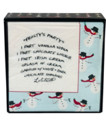 Lolita Frosty&#39;s Party 50 Cocktail Napkins with Recipe - BRAND NEW IN BOX - $8.47