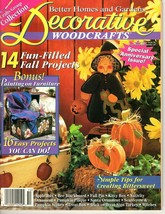 Better Homes and Gardens Decorative Woodcrafts Magazine October 1996 - $8.47