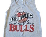 Chicago Bulls Tank Single Stitch 1991 World Champions L Shirt Logo 7 USA... - £19.42 GBP